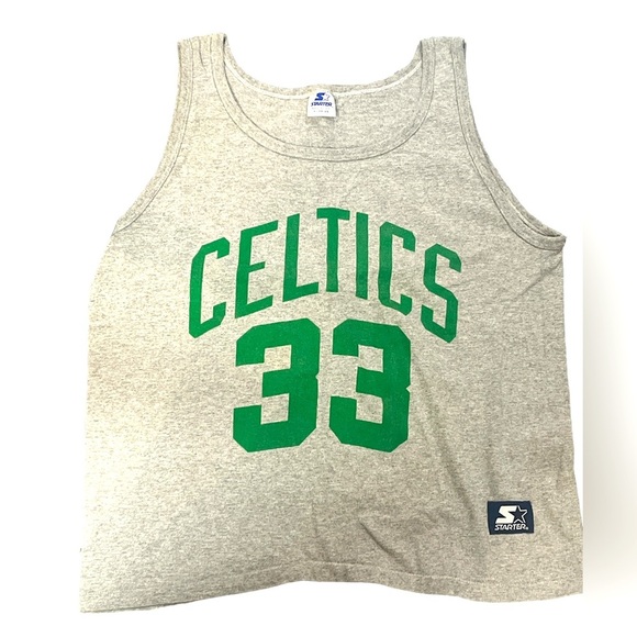 Rare Vintage Men’s Celtic Larry Bird Starter Champion tank basketball - Picture 1 of 3